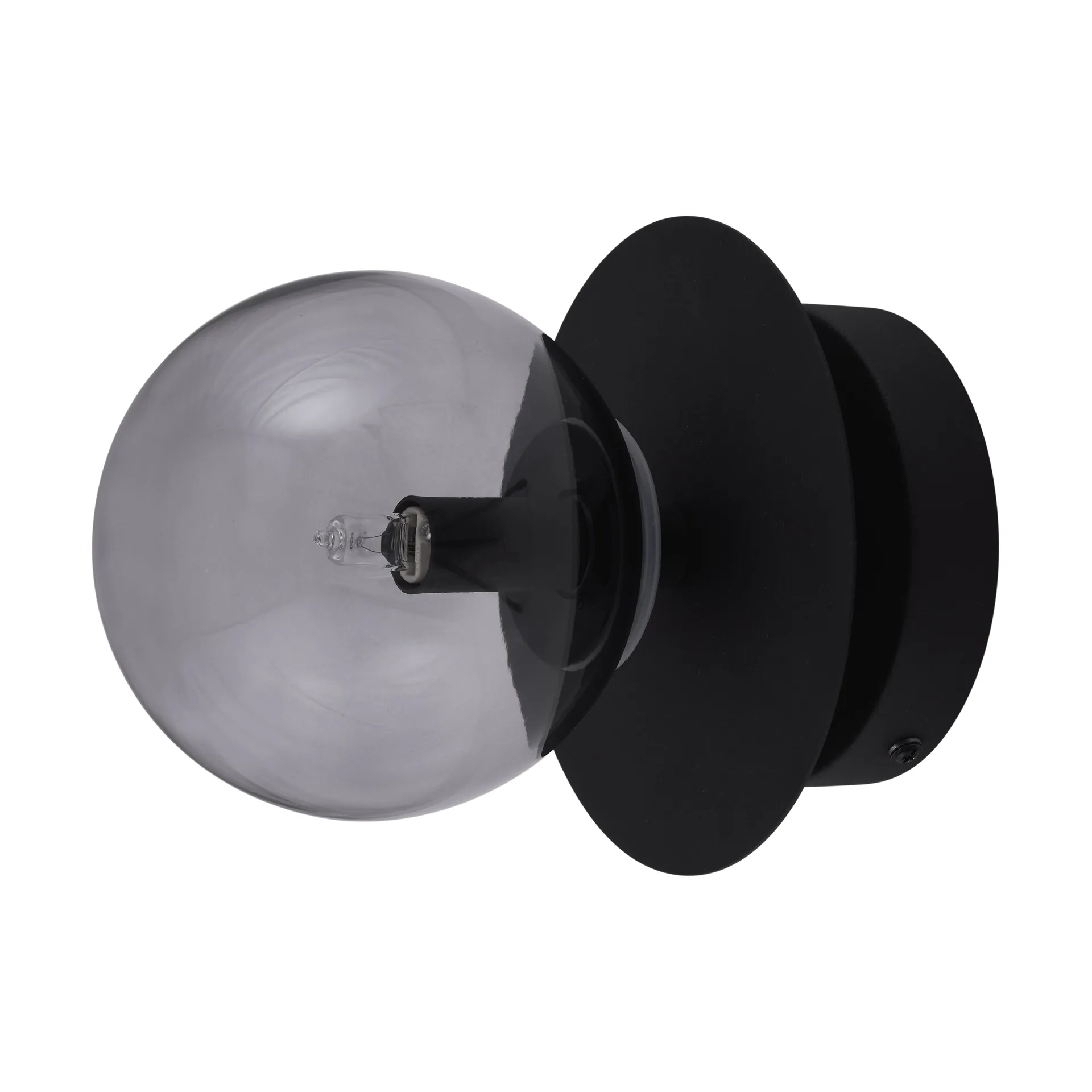 Art Deco πλαφονιέρα, Μαύρο-καπνιστό Globen Lighting