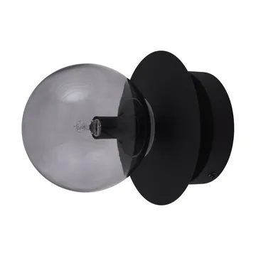 Art Deco πλαφονιέρα - Μαύρο-καπνιστό - Globen Lighting