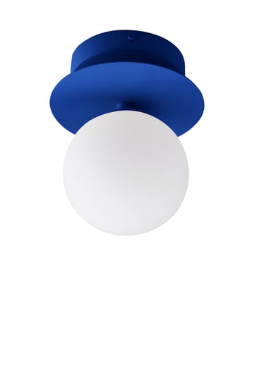 Art Deco IP44 φωτιστικό τοίχου/οροφής - Μπλε-Λευκό - Globen Lighting