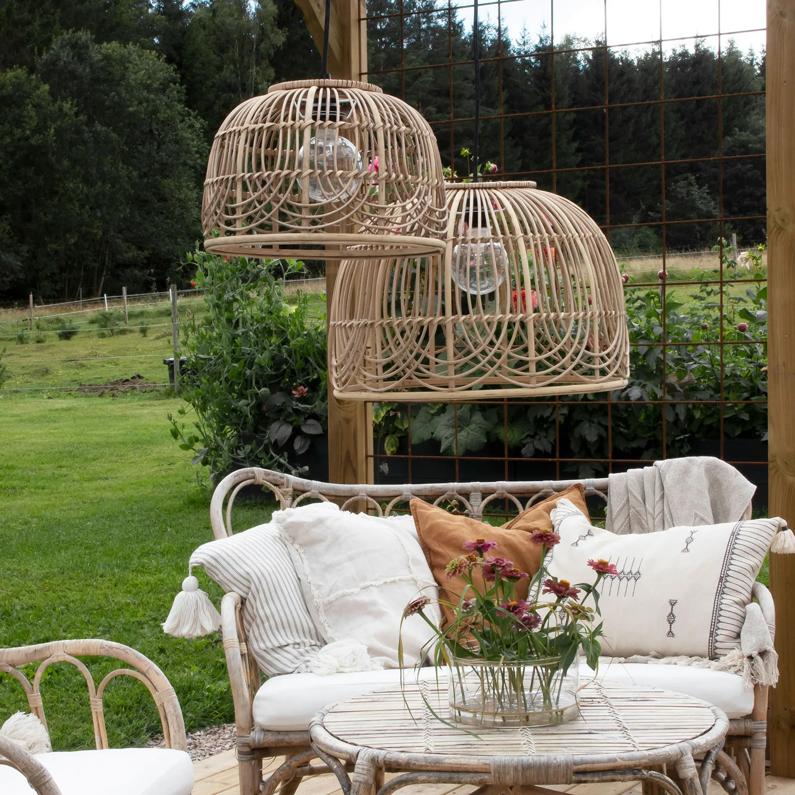 Bali αμπαζούρ, Ø 35 cm Globen Lighting