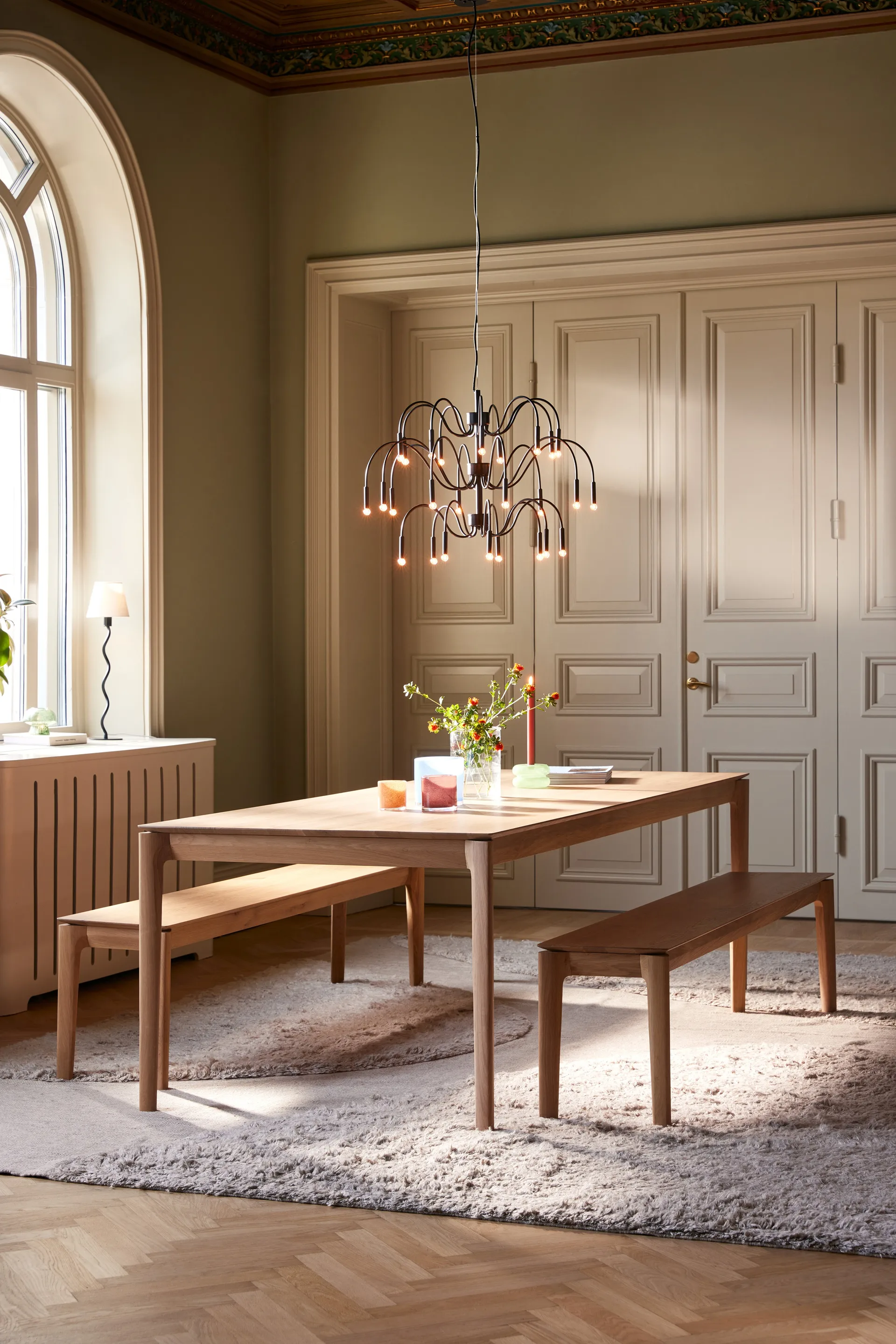 Κρεμαστό φωτιστικό Bams 70, Μαύρο Globen Lighting