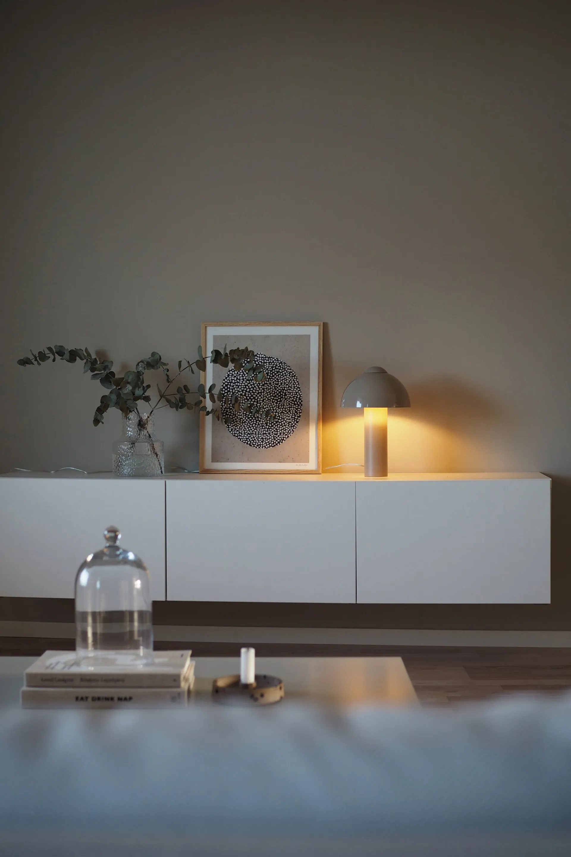 Επιτραπέζιο φωτιστικό Buddy 23 36 cm, Sand Globen Lighting