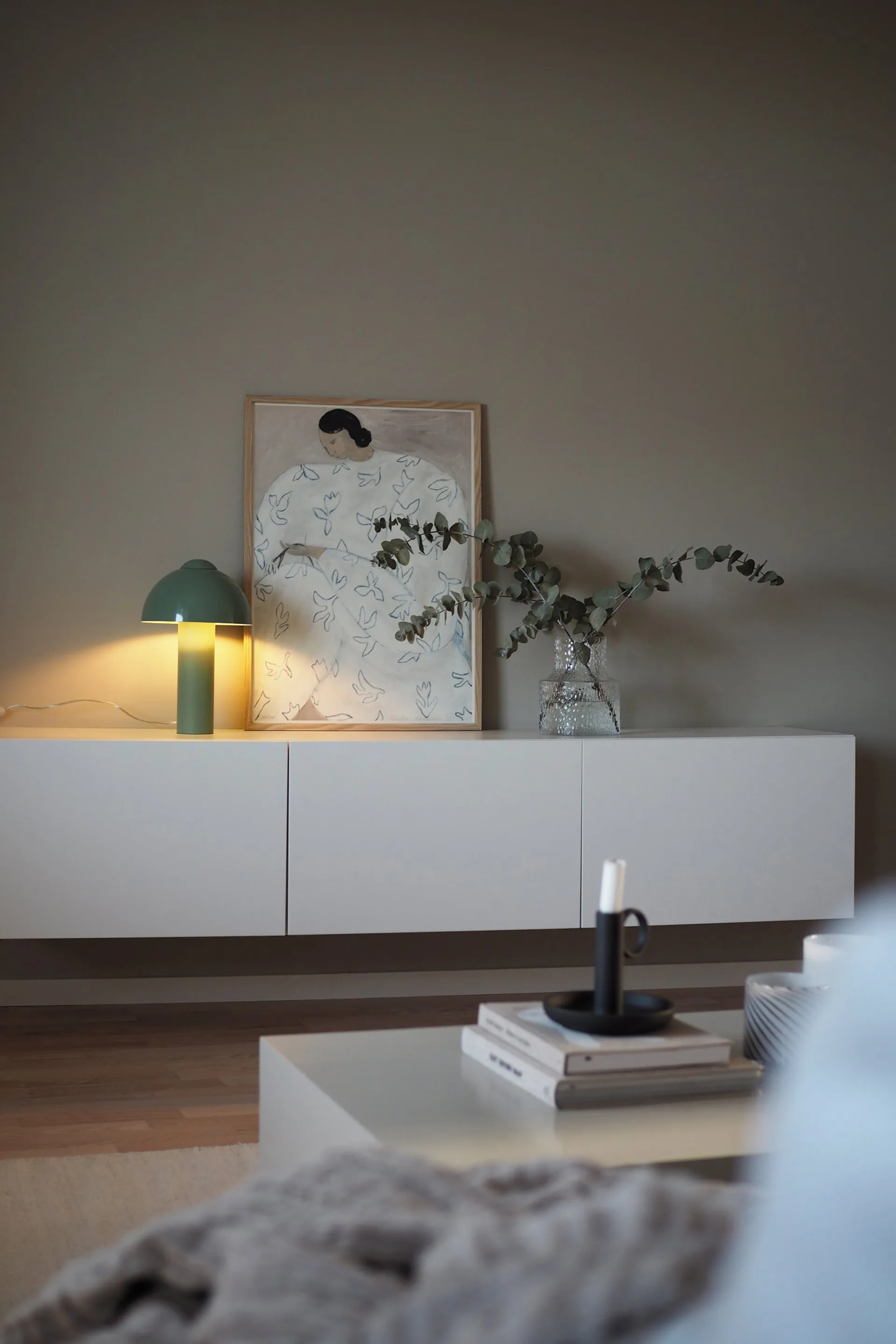 Επιτραπέζιο φωτιστικό Buddy 23 36 cm, Πράσινο Globen Lighting