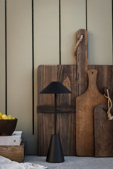 Cannes 32 φορητή επιτραπέζια λάμπα - Μάυρο - Globen Lighting