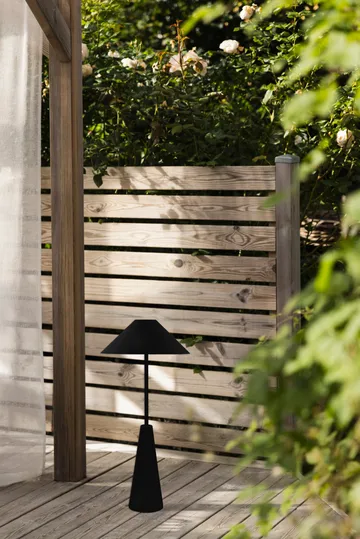 Cannes φορητή επιδαπέδια λάμπα - Μάυρο - Globen Lighting