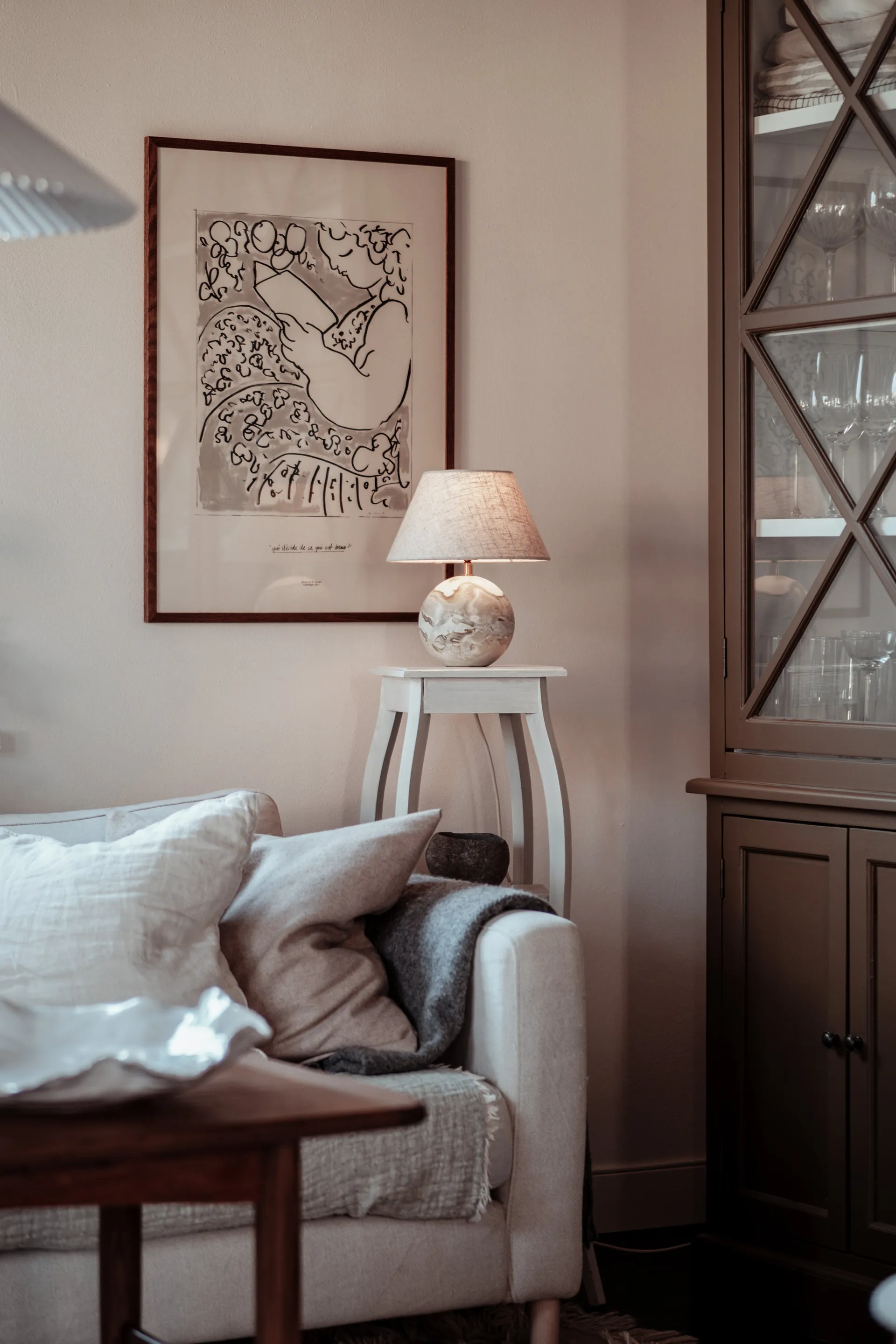 Επιτραπέζιο φωτιστικό Castello 24, Πράσινο Globen Lighting