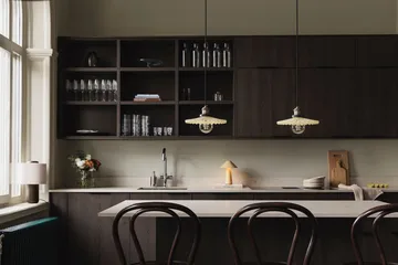 Cobbler κρεμαστό φωτιστικό Ø25 cm - Creme - Globen Lighting