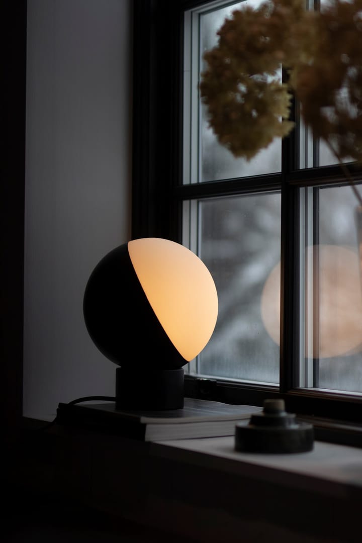 Contur επιτραπέζιο φωτιστικό Ø20 cm, Μαύρο-λευκό Globen Lighting