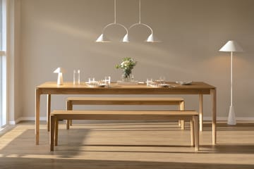 Κρεμαστό φωτιστικό Curve 3 - Άσπρο - Globen Lighting