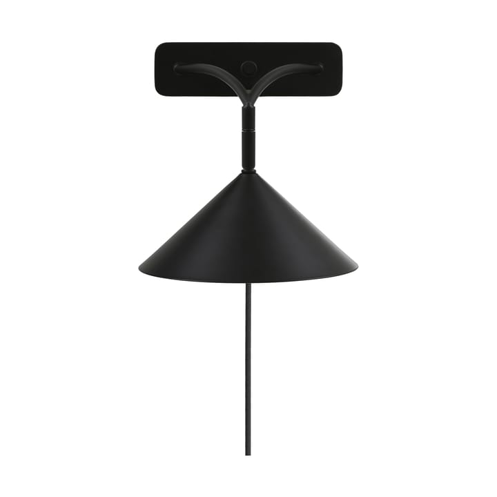 Curve απλίκα τοίχου, Μάυρο Globen Lighting