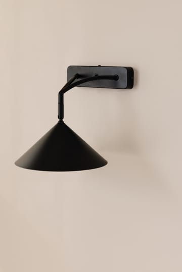 Curve απλίκα τοίχου - Μάυρο - Globen Lighting