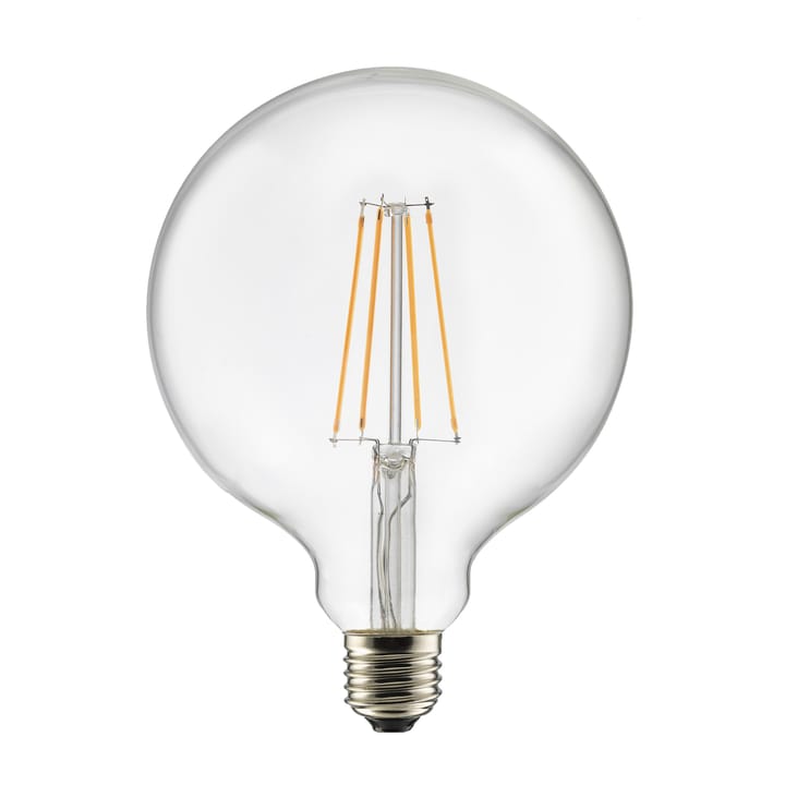 Λάμπα E27 LED glob 125 - Διαφανές - Globen Lighting