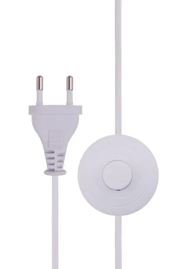 Florian επιδαπέδια λάμπα - Λευκό bouclé/μπεζ, Ø30x80 εκ. - Globen Lighting