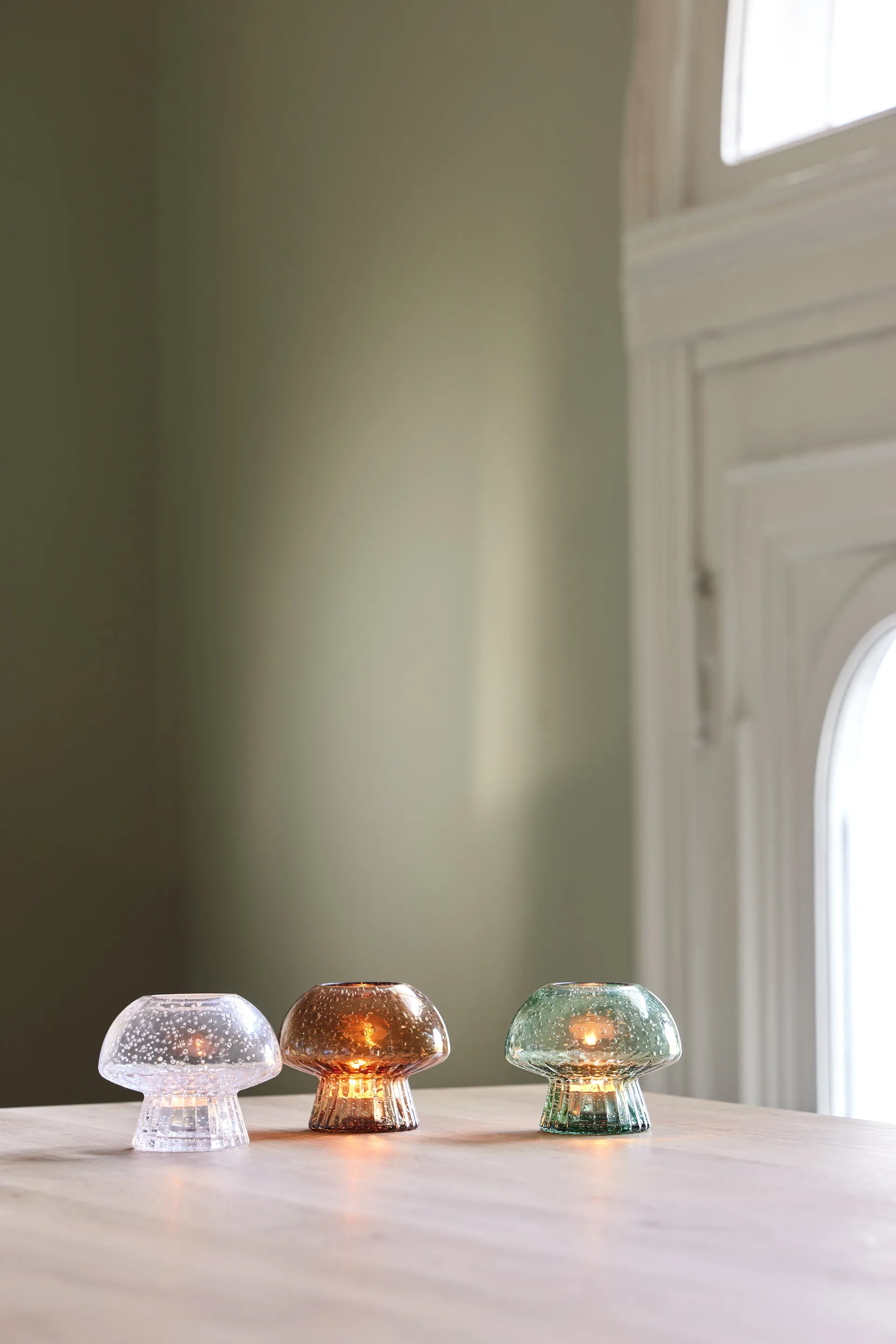 Κηροπήγιο Fungo 12 Special Edition, Πράσινο Globen Lighting