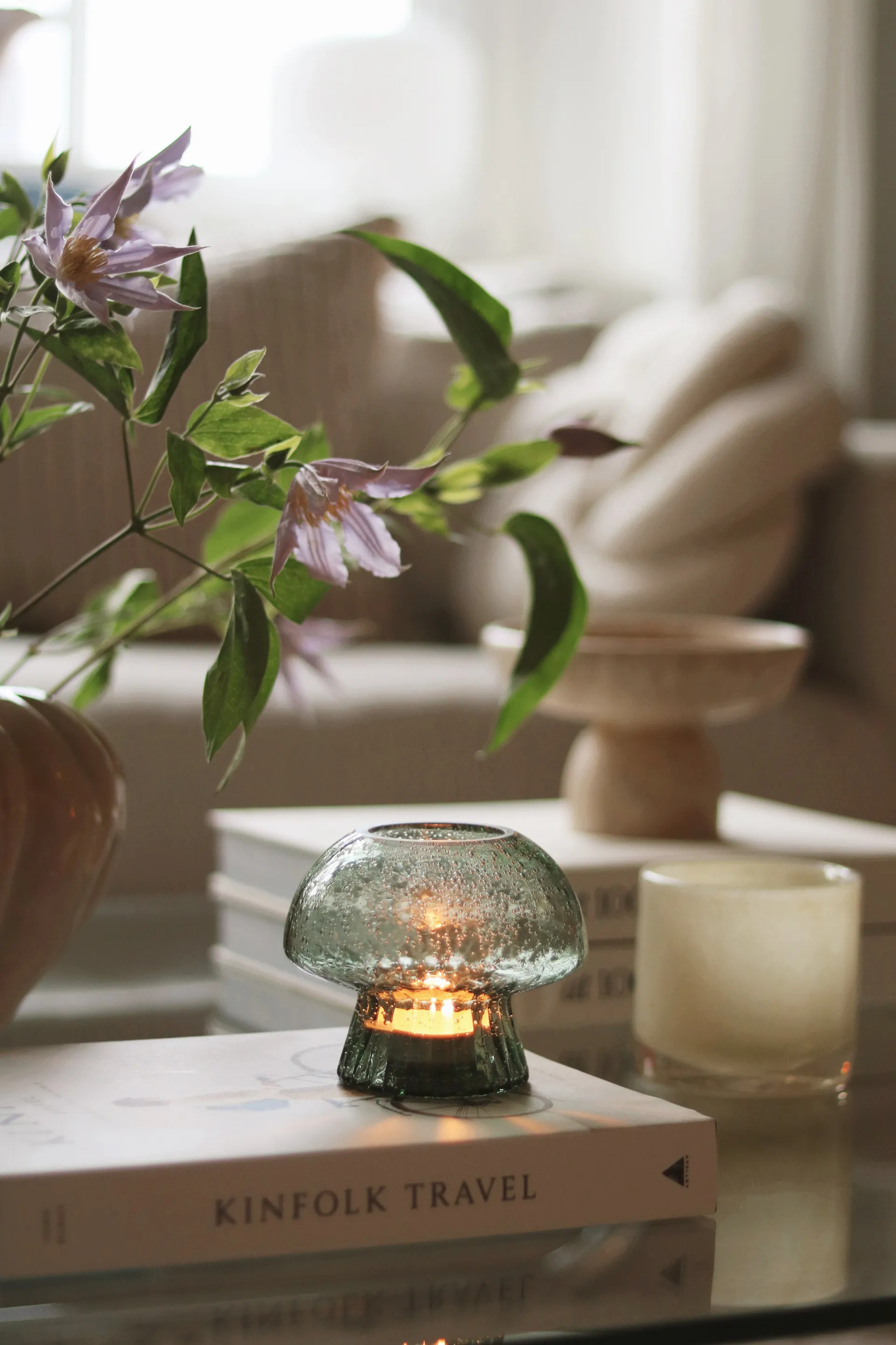 Κηροπήγιο Fungo 12 Special Edition, Πράσινο Globen Lighting