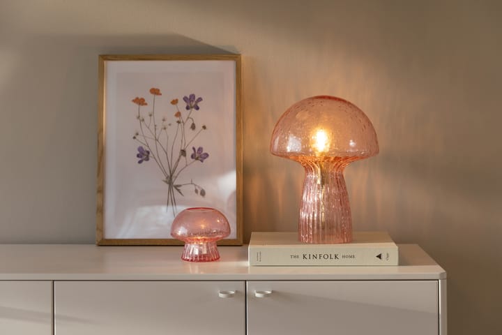 Κηροπήγιο Fungo 12 Special Edition, Ροζ Globen Lighting