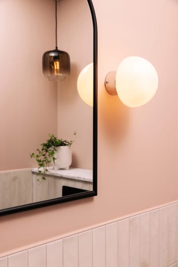 Fungo πλαφονίερα Ø16 cm - Λευκό-χρώμιο - Globen Lighting