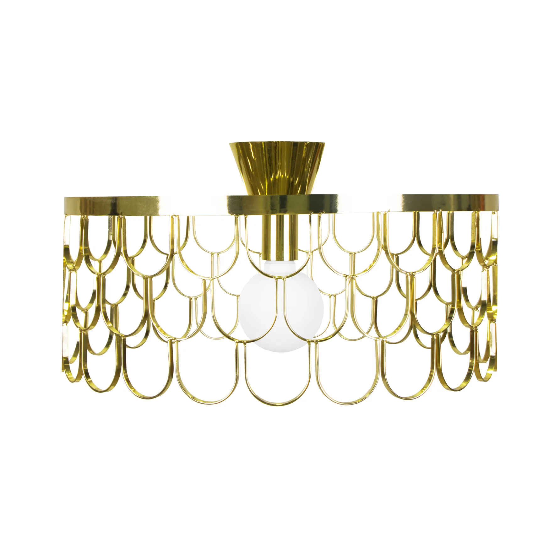 Gatsby φωτιστικό οροφής, ορείχαλκος Globen Lighting