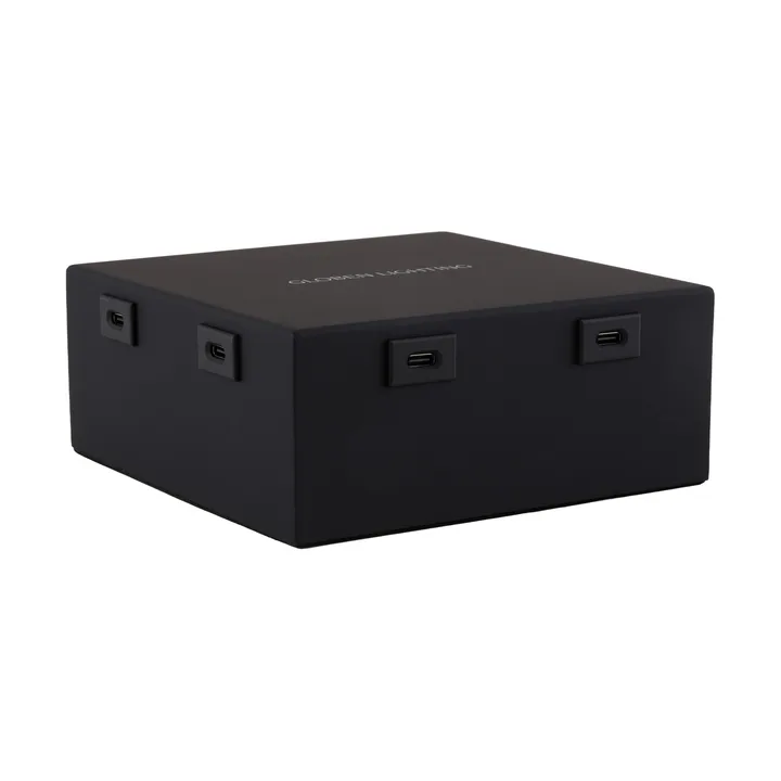 Globen Lighting σταθμός φόρτισης USB C - Μαύρο, 8 τμχ αντάπτορες - Globen Lighting