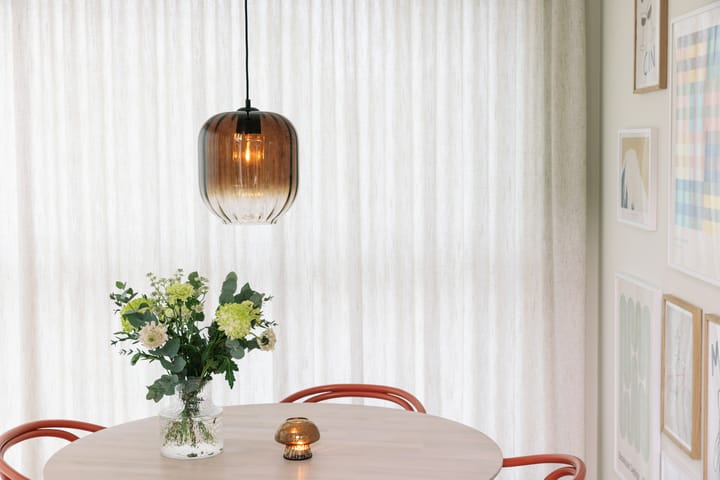 Haze κρεμαστό Ø25 cm, Καφέ Globen Lighting