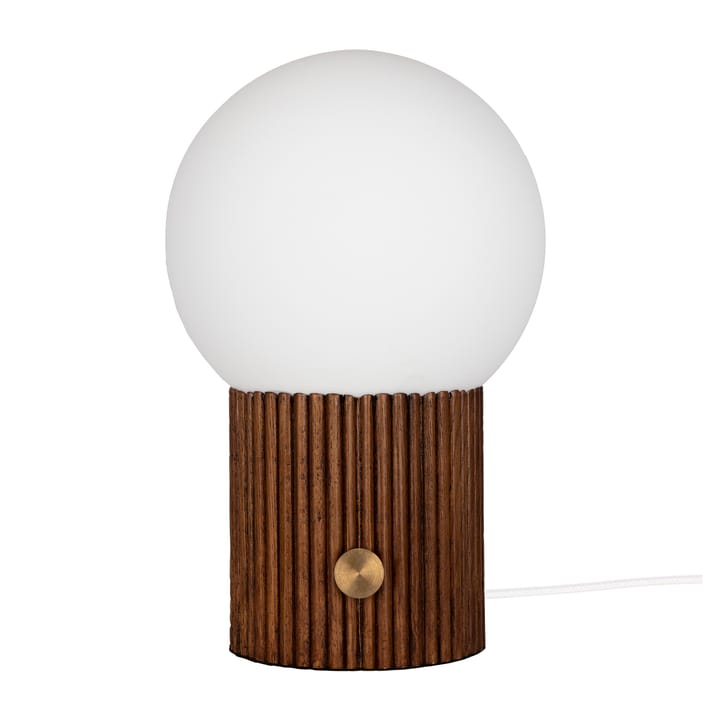 Hubble επιτραπέζιο φωτιστικό Ø22 cm - Καρυδιά - Globen Lighting