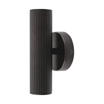 Hubble up/down επιτοίχιο φωτιστικό φωτισμός προσόψεων - Μάυρο - Globen Lighting