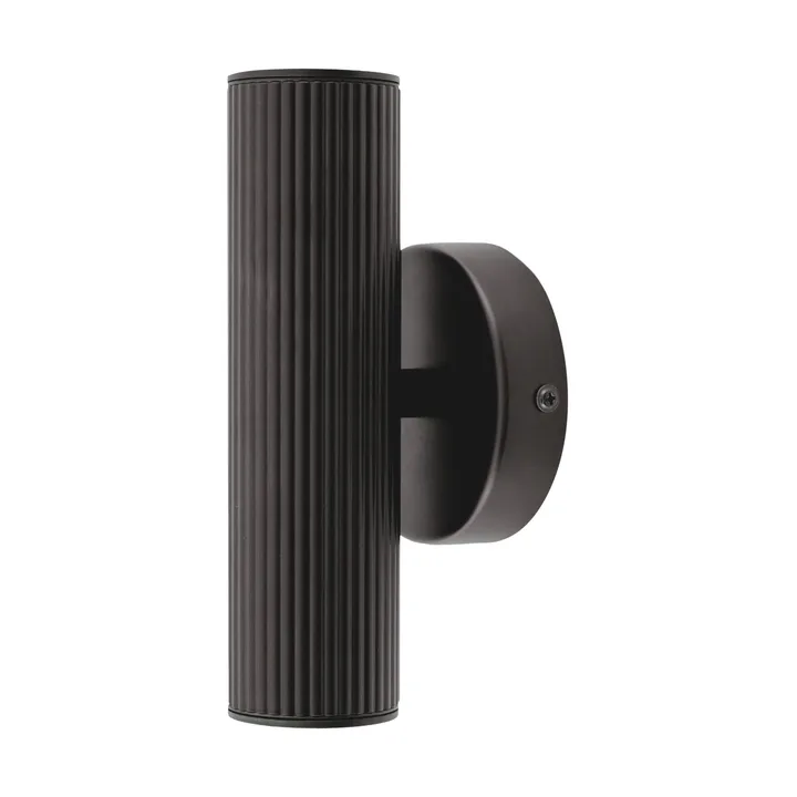 Hubble up/down επιτοίχιο φωτιστικό φωτισμός προσόψεων - Μάυρο - Globen Lighting