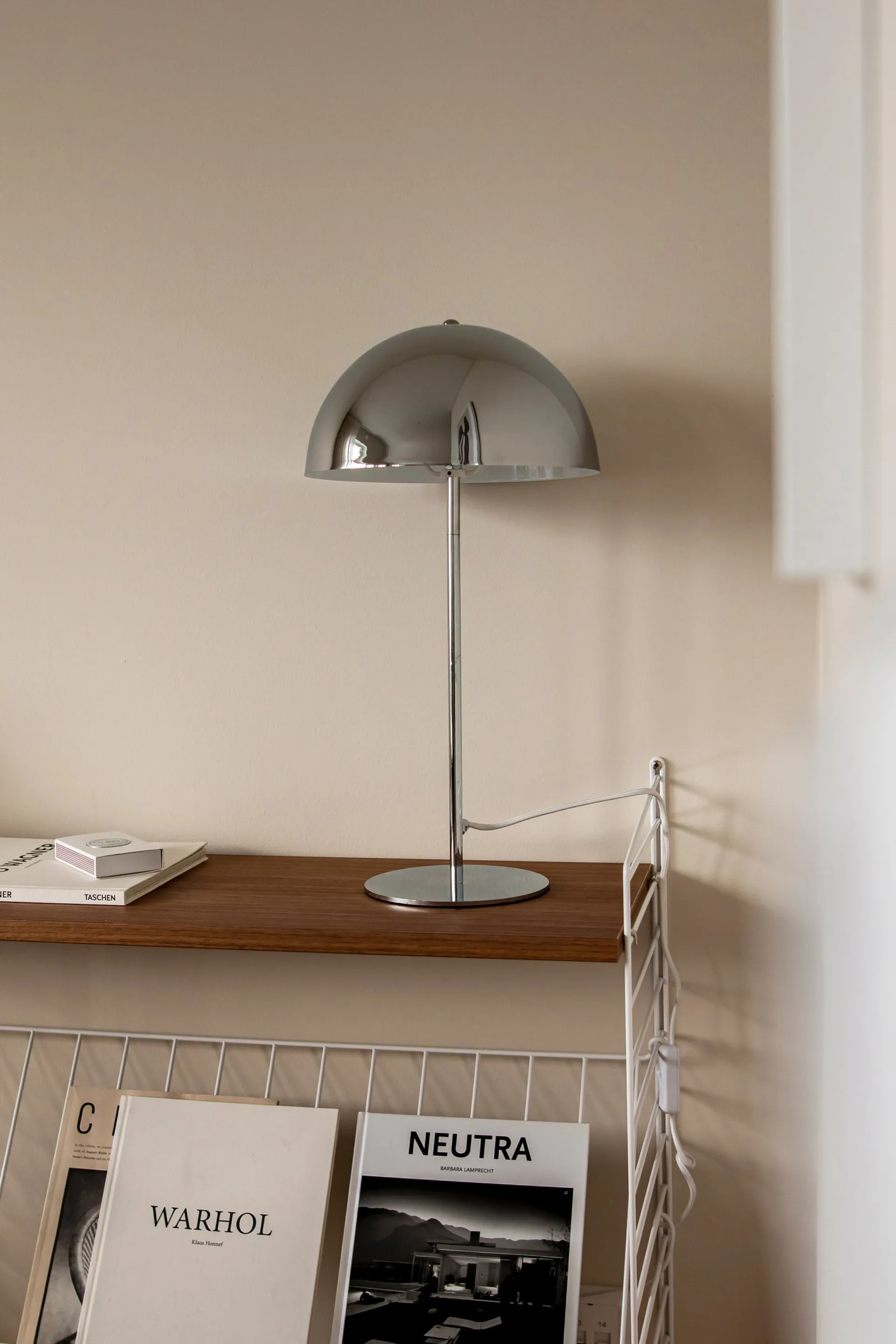 Επιτραπέζιο φωτιστικό, Icon 25, 48 εκ, Χρώμιο Globen Lighting