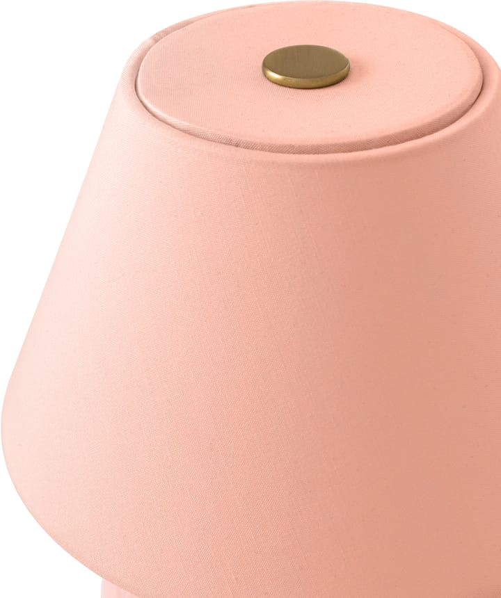 Iris 16 portabel επιτραπέζιο φωτιστικό, Ροδακινί Globen Lighting
