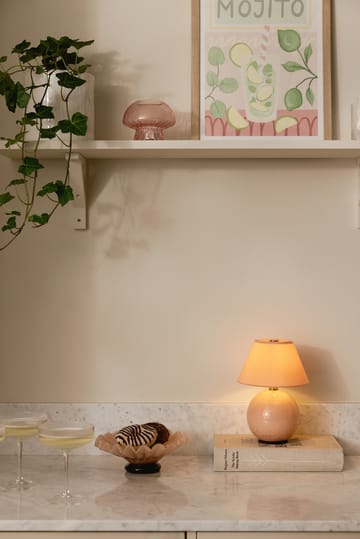 Iris 16 portabel επιτραπέζιο φωτιστικό - Ροδακινί - Globen Lighting