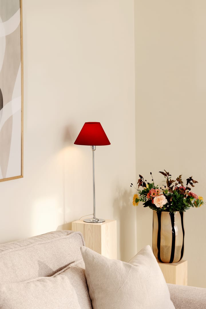 Iris 20 καπέλο φωτιστικού, Burgundy Globen Lighting