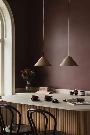 Iris κρεμαστό φωτιστικό 25 - Mocha (καφέ) - Globen Lighting