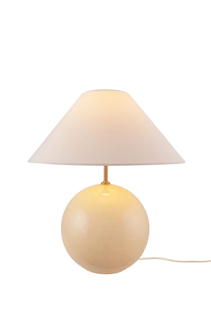 Επιτραπέζιο φωτιστικό Iris 35 39 cm, Creme Globen Lighting