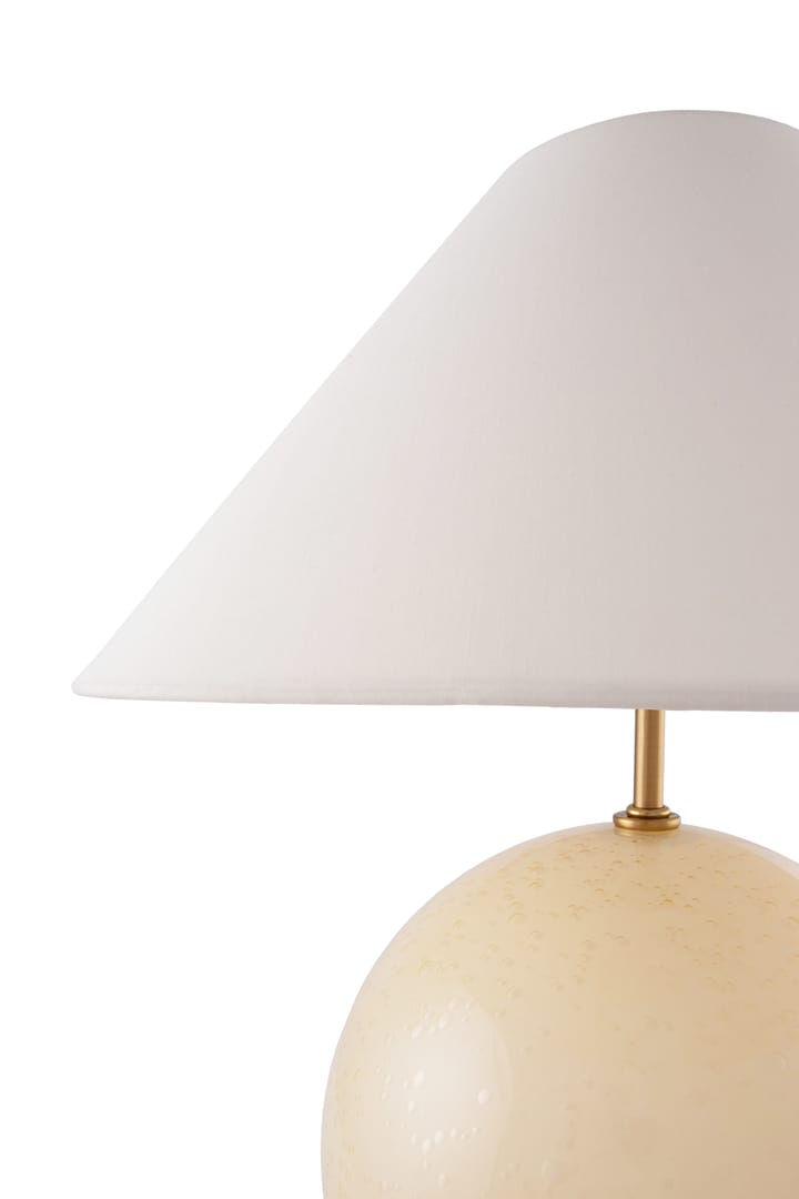 Επιτραπέζιο φωτιστικό Iris 35 39 cm, Creme Globen Lighting