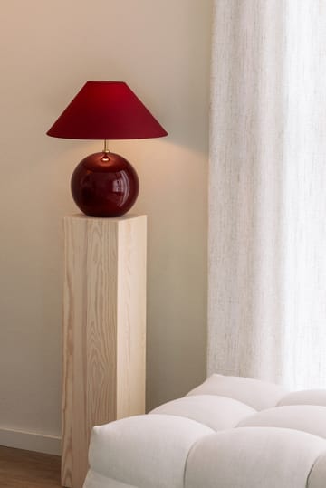 Επιτραπέζιο φωτιστικό Iris 35 39 cm - Μπορντό - Globen Lighting