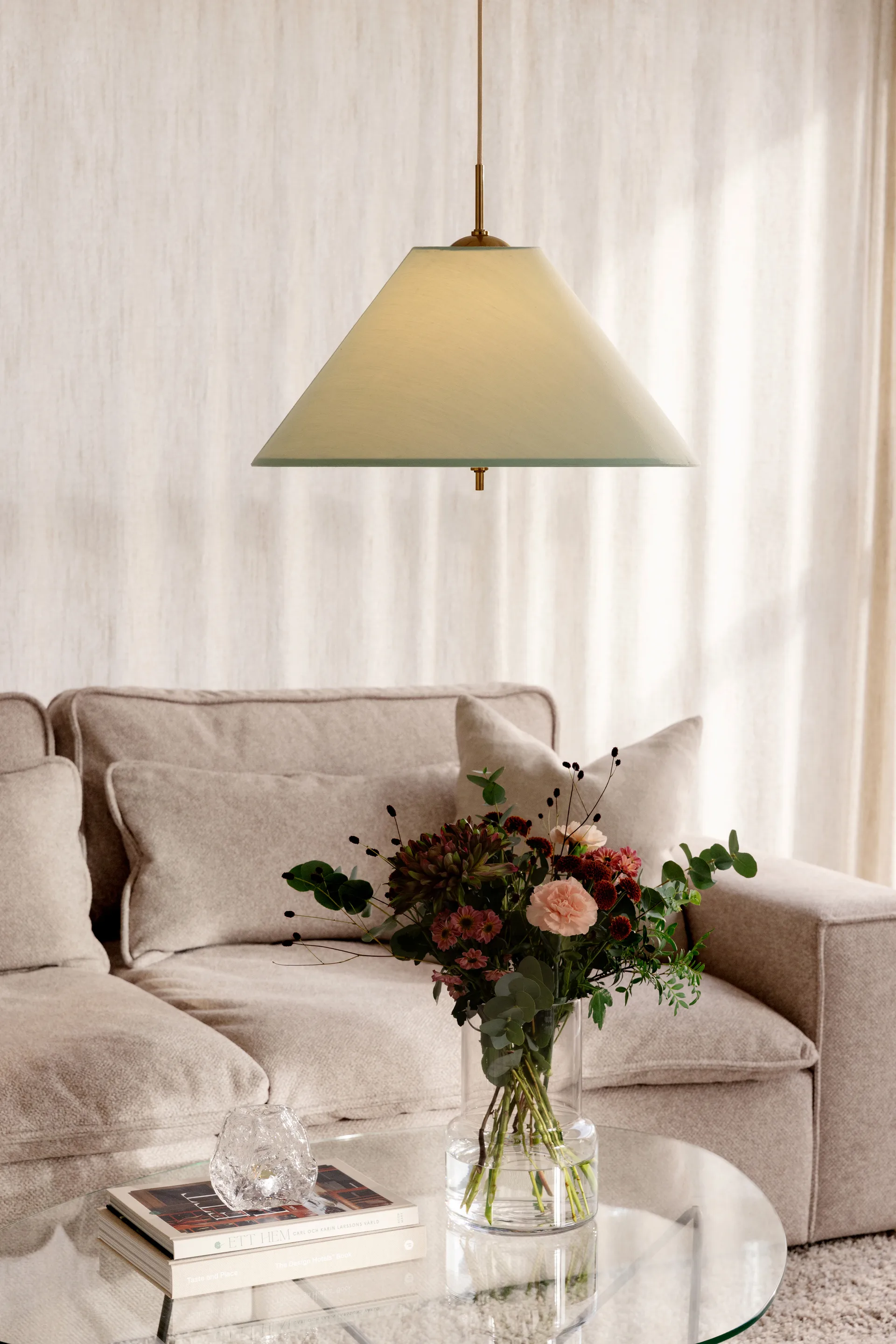 Iris κρεμαστό φωτιστικό 50, Πράσινο Globen Lighting