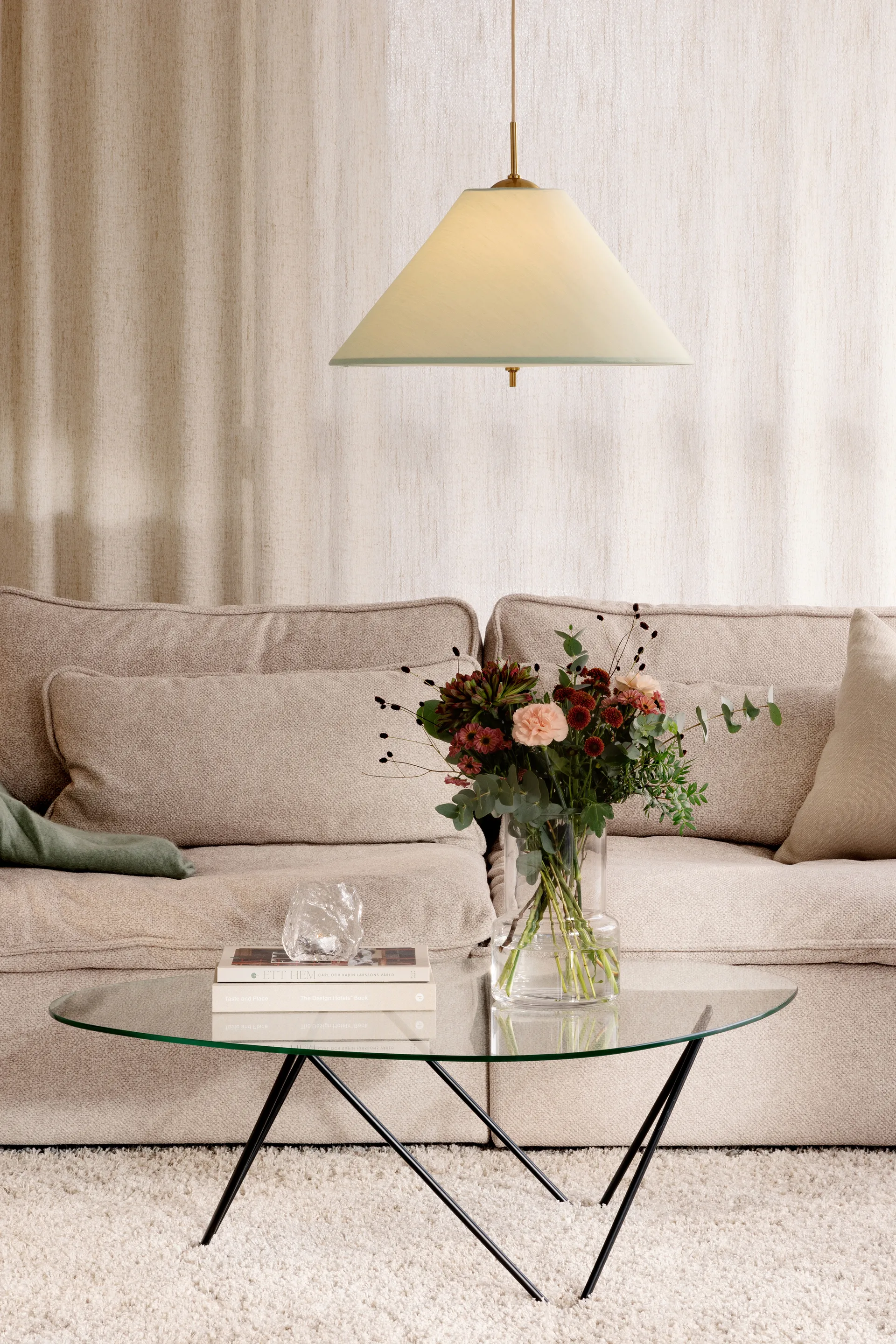 Iris κρεμαστό φωτιστικό 50, Πράσινο Globen Lighting