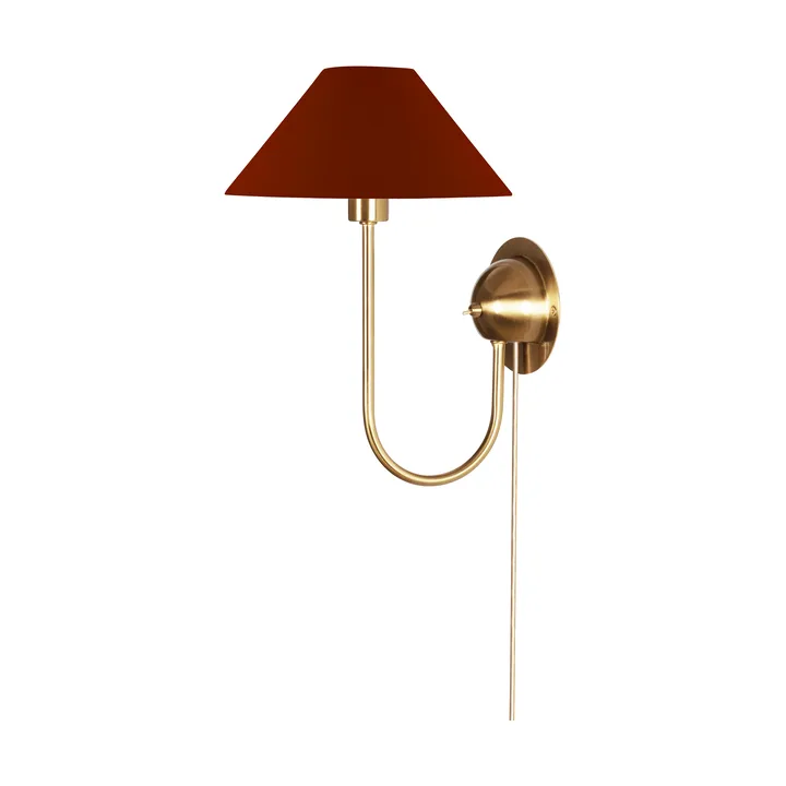 Iris φωτιστικό τοίχου - Μπορντό - Globen Lighting