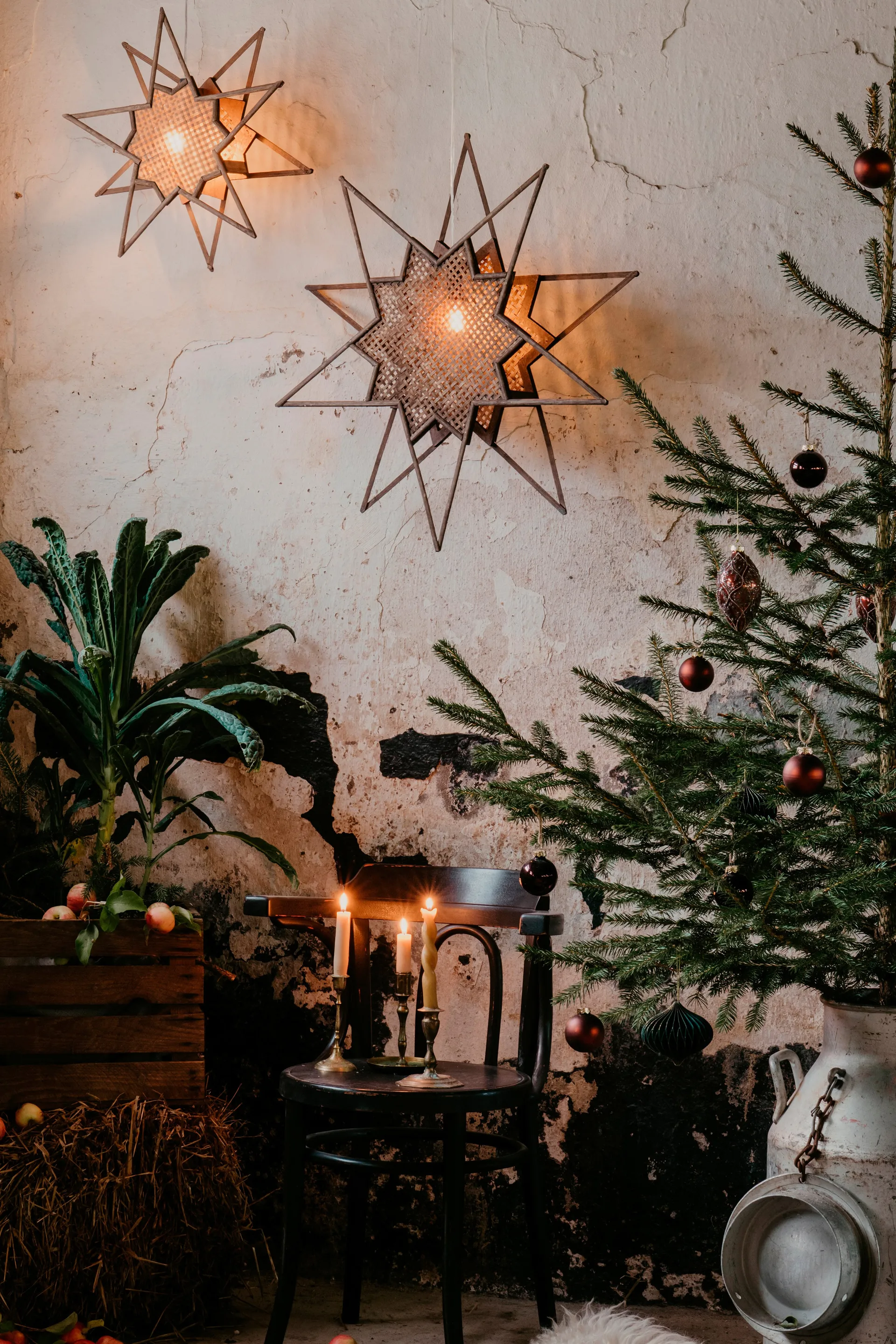 Karin αστέρι Παραμονής Ø 45 cm, Καφέ Globen Lighting