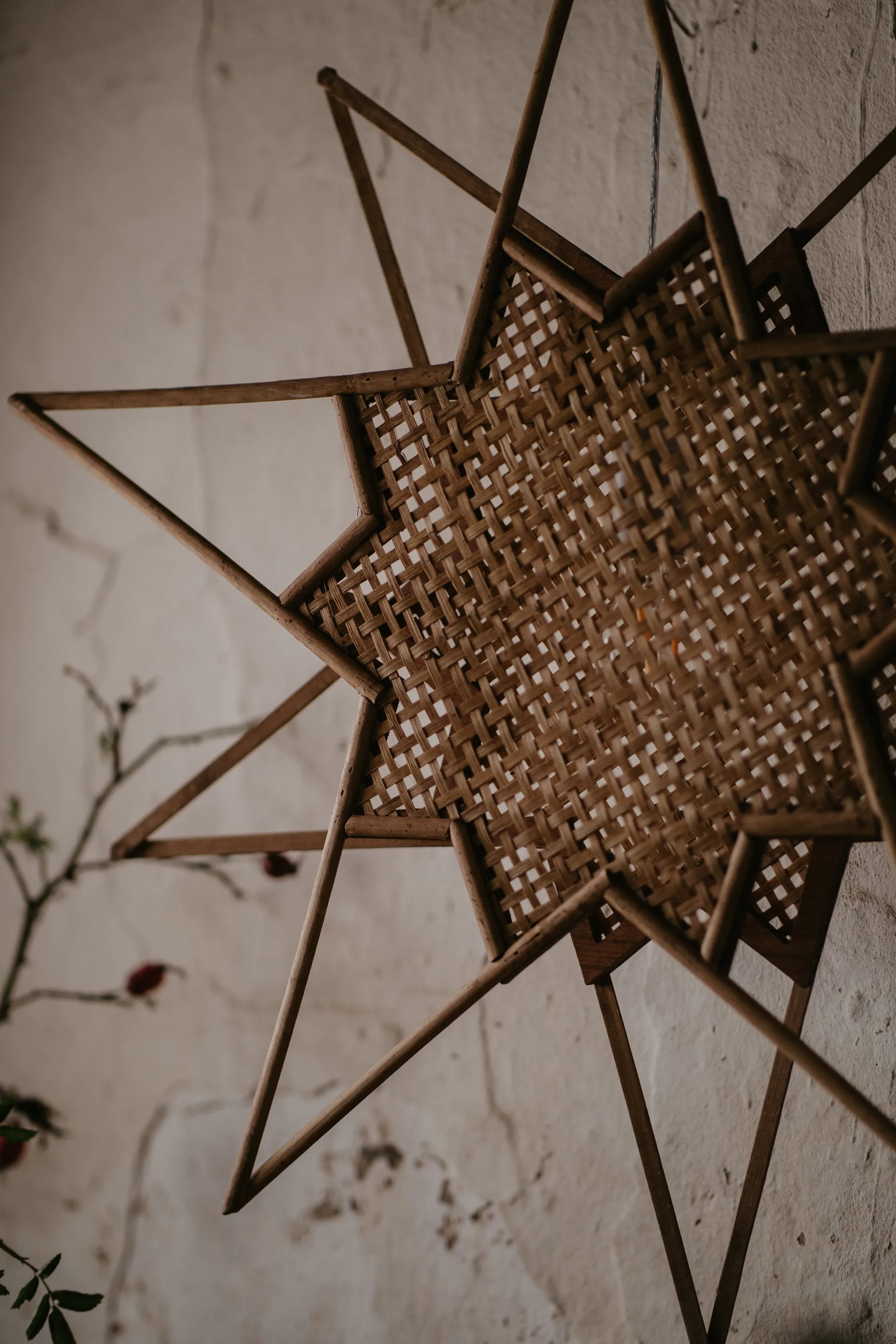 Karin αστέρι παραμονής Ø 70 cm, Καφέ Globen Lighting