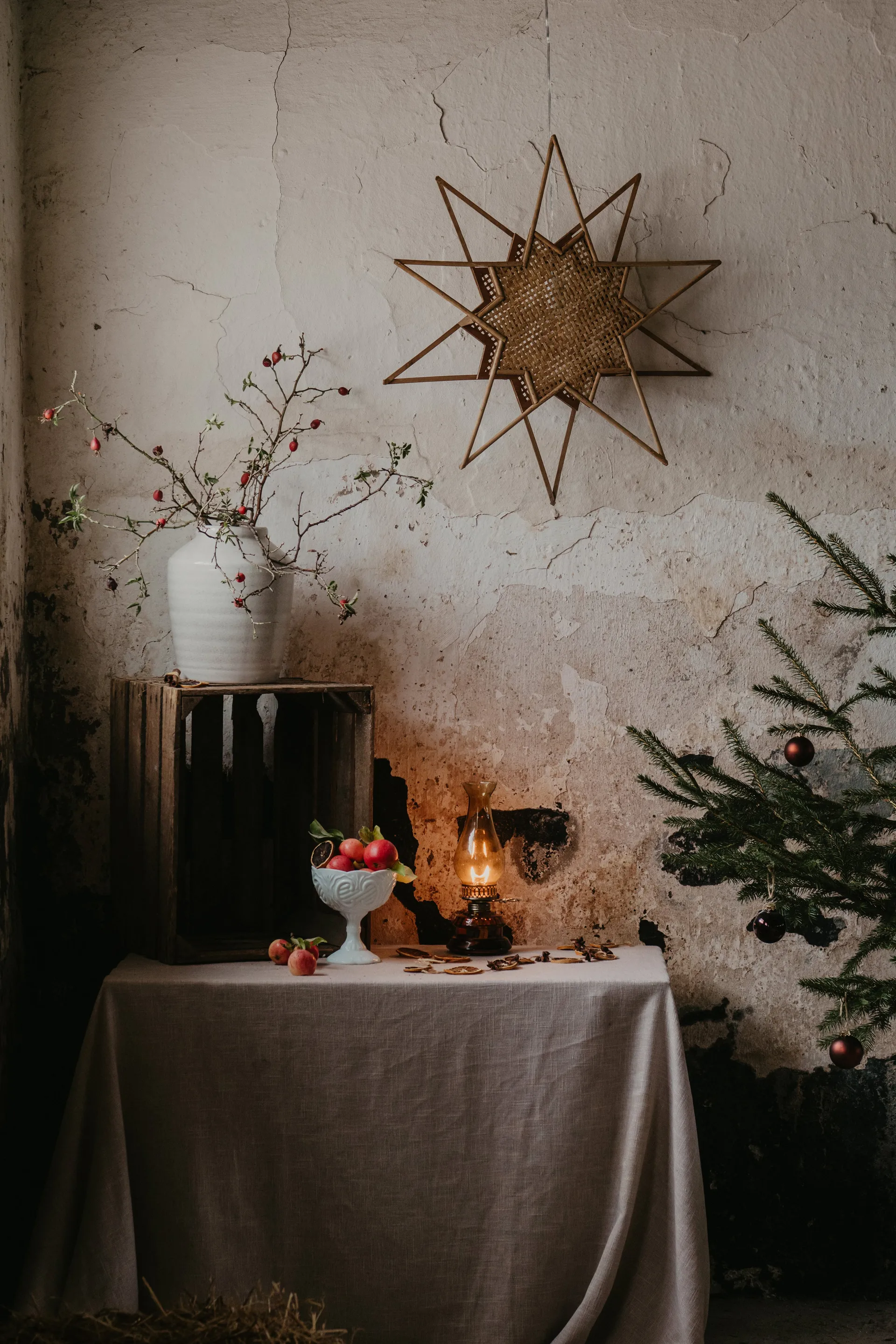 Karin αστέρι παραμονής Ø 70 cm, Καφέ Globen Lighting