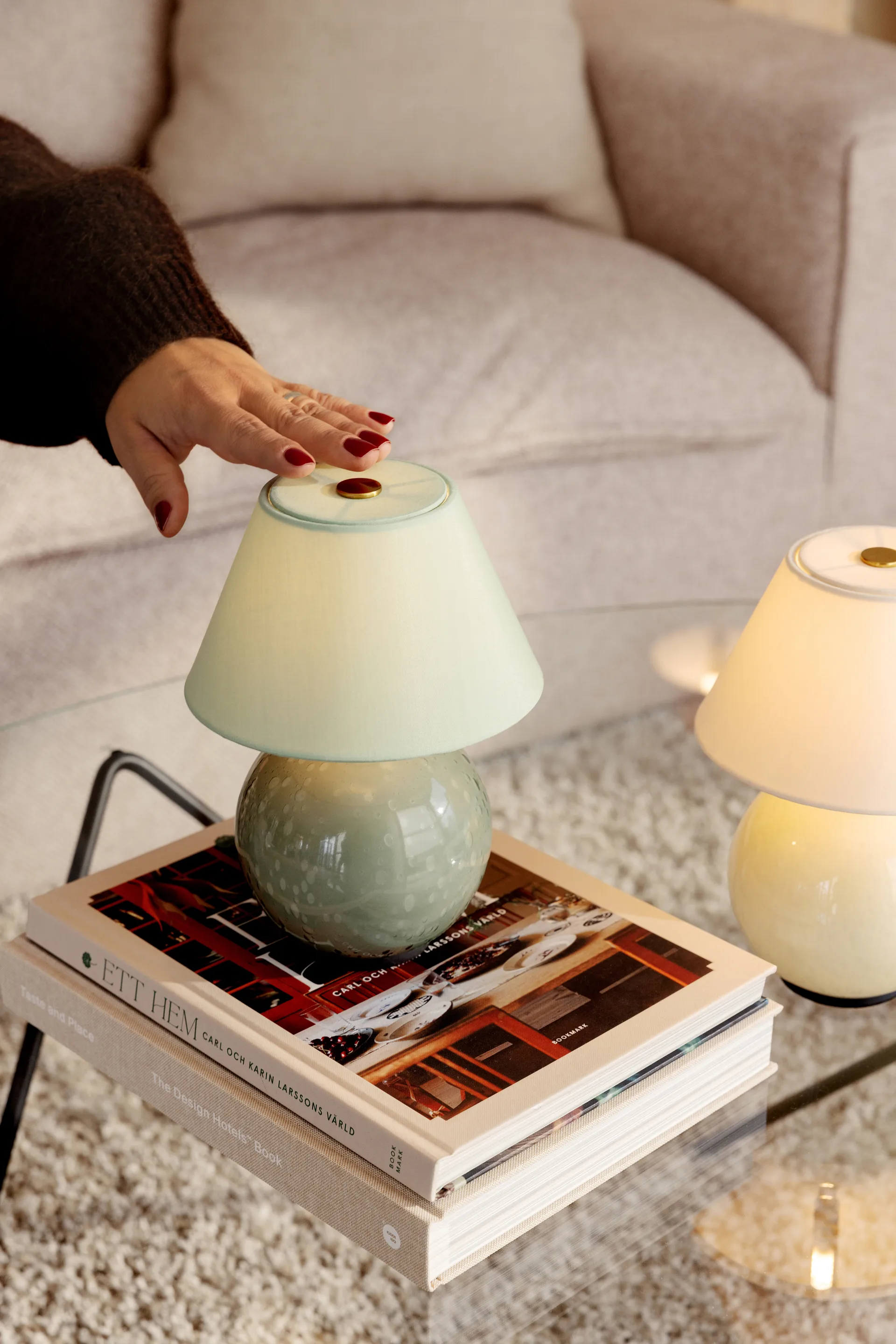 Lou απλίκα, Πράσινο Globen Lighting