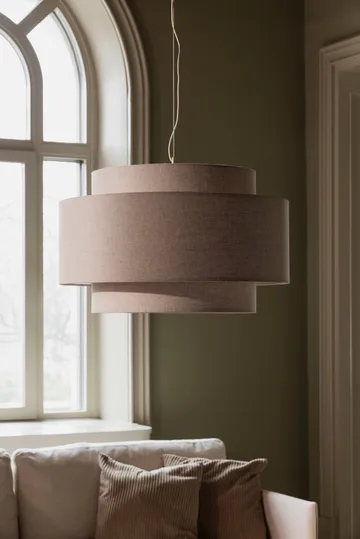 Noah κρεμαστό φωτιστικό Ø70 cm - Μπεζ - Globen Lighting