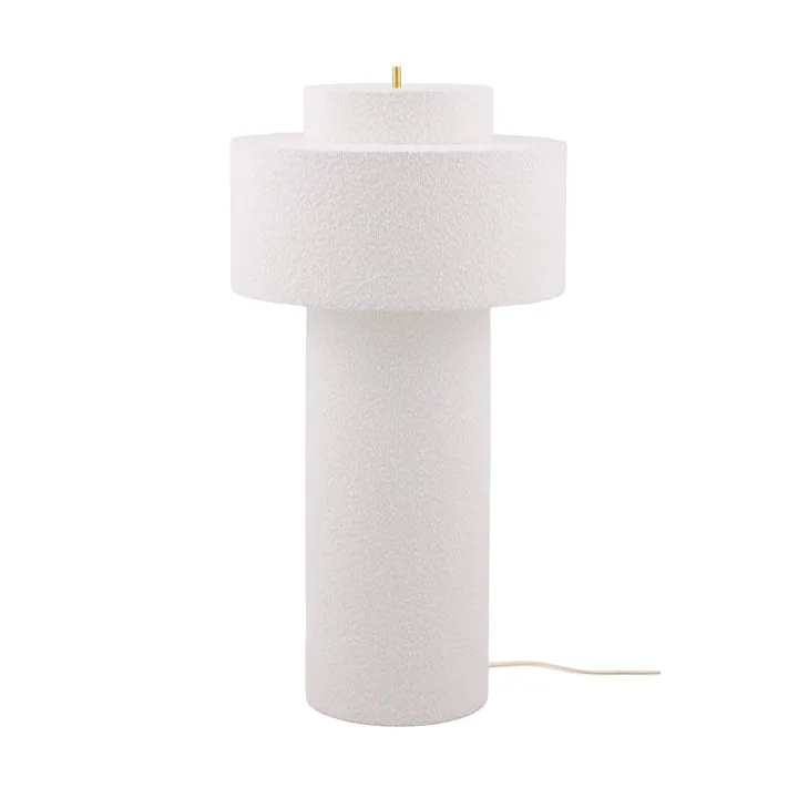 Noah επιδαπέδια λάμπα - Λευκό bouclé, Ø45x88 εκ. - Globen Lighting