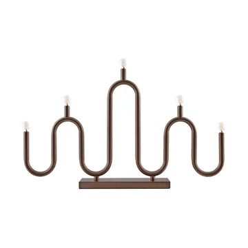 Noel 5 κηροπήγιο advent - Bronze - Globen Lighting