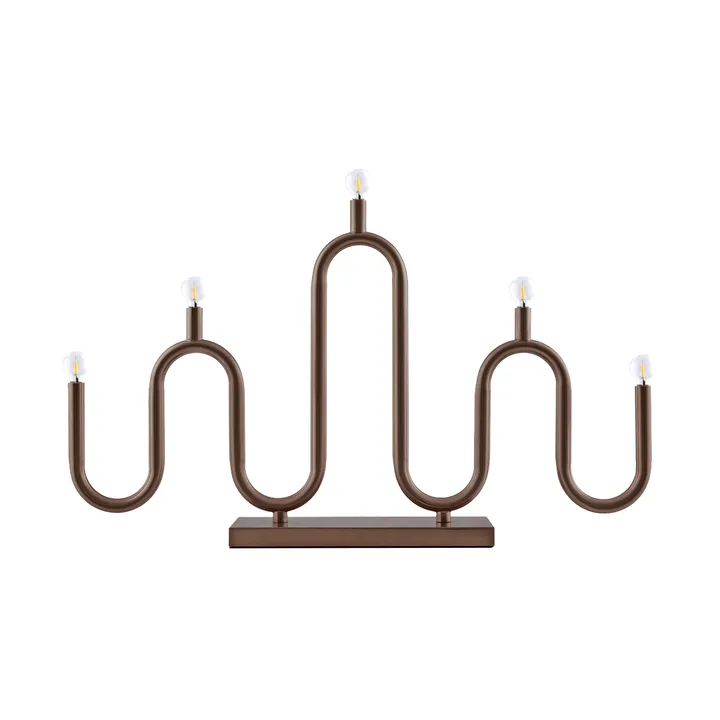 Noel 5 κηροπήγιο advent - Bronze - Globen Lighting