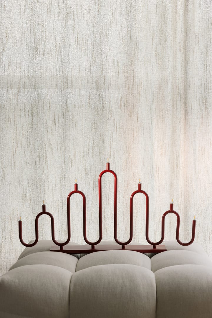 Noel 7 advent candle, Κόκκινο Globen Lighting
