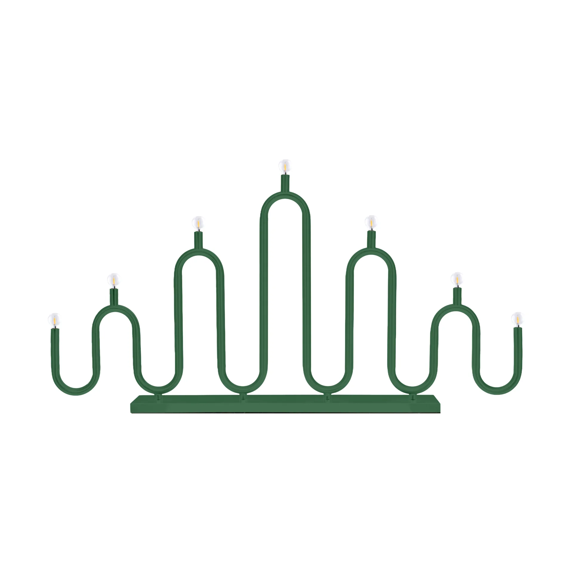 Noel 7 κηροπήγιο advent, Πράσινο Globen Lighting