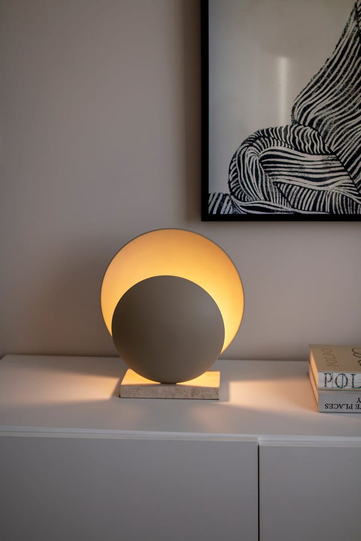 Orbit επιτραπέζιο φωτιστικό - Beige-Travertinee - Globen Lighting
