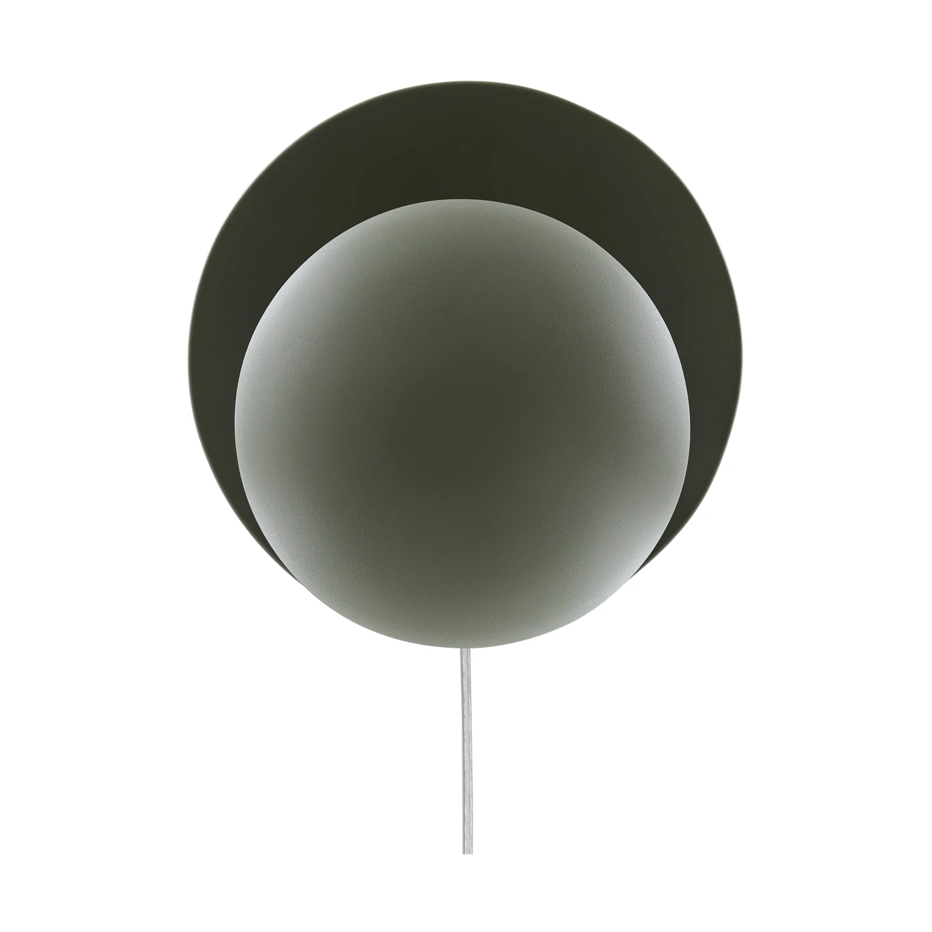 Orbit φωτιστικό τοίχου, Βαθύ πράσινο μοσχάρι Globen Lighting